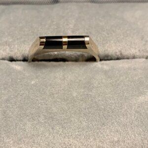 Vintage Black Onxy Ring